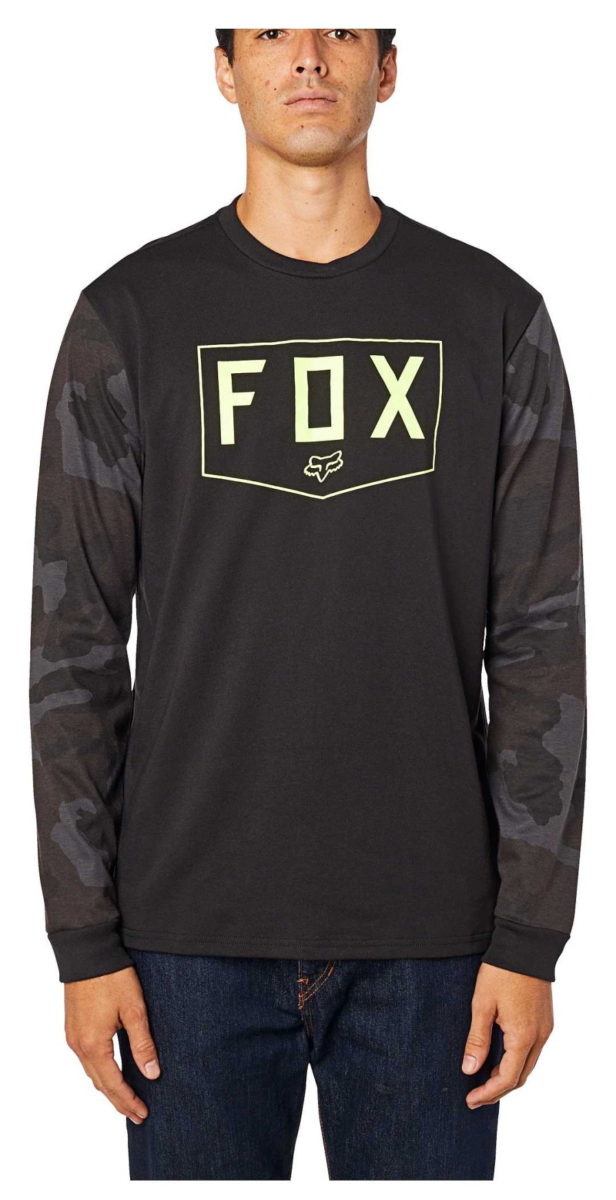 Best Maglia A Maniche Lunghe Fox Shield Ls Tech Tee T-Shirt E Polo