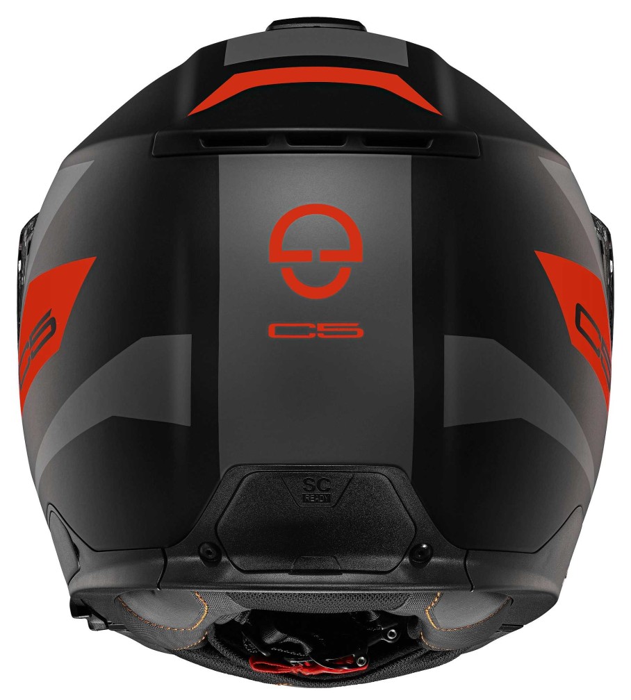 Hot Schuberth C5 Eclipse Antracite Caschi Apribili