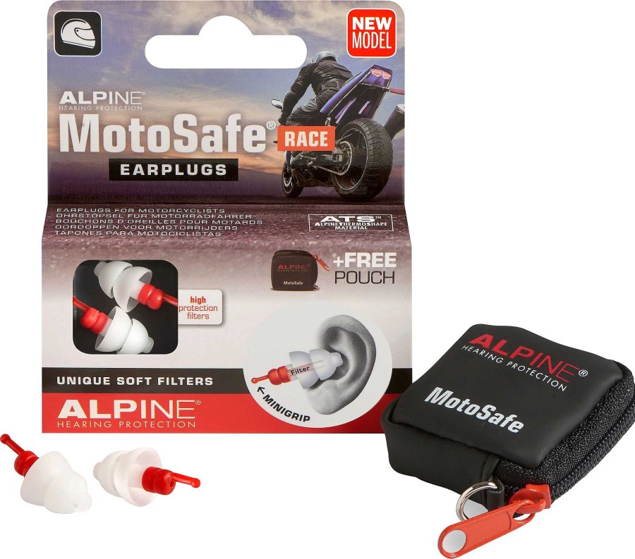 Online Coppia Alpine Motosafe Race Tappo Per Le Orecchie