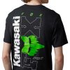 New Maglietta Fox Kawasaki X Kawi T-Shirt E Polo