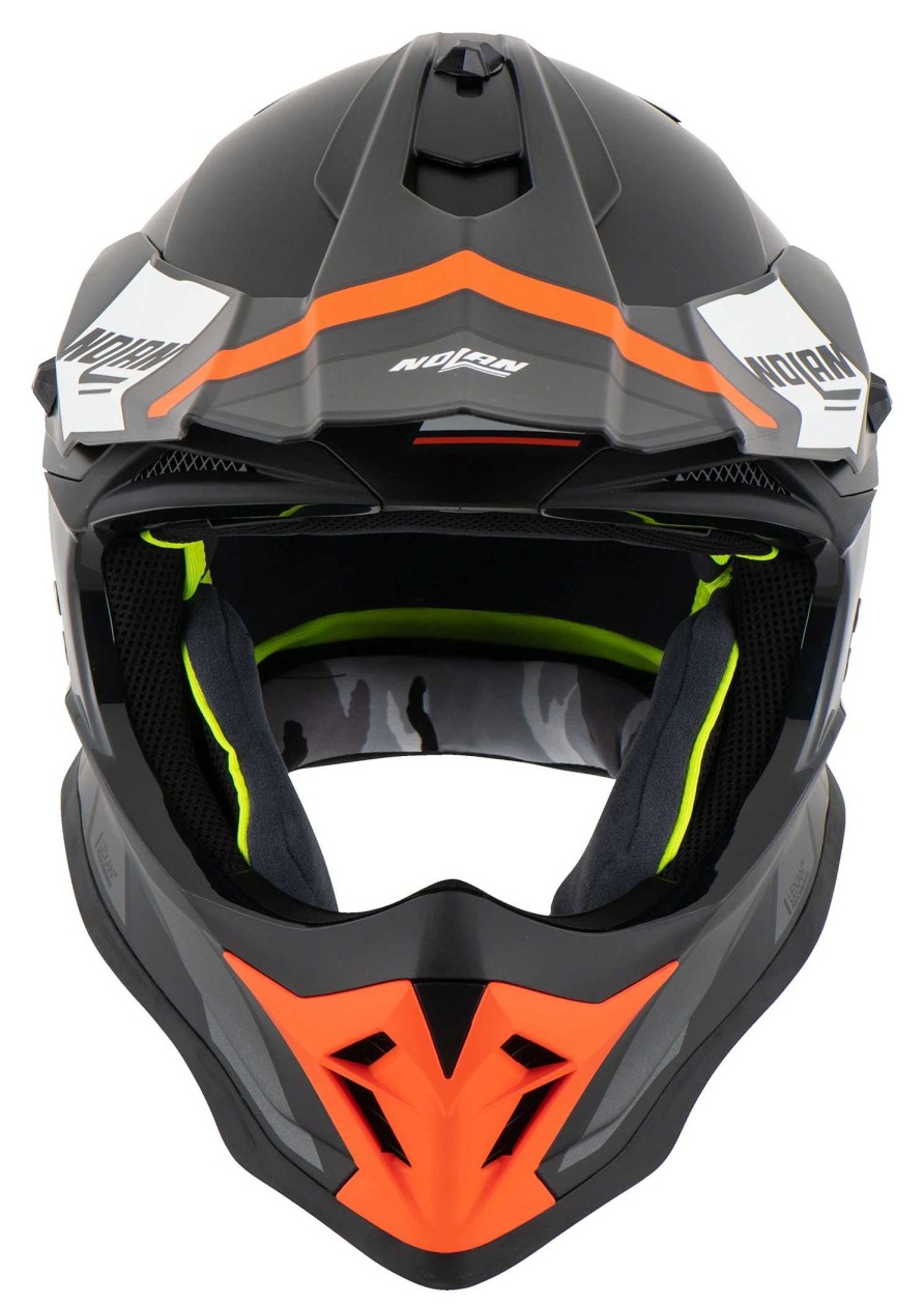 Hot Nolan N53 Scintillante Caschi Da Cross Ed Enduro