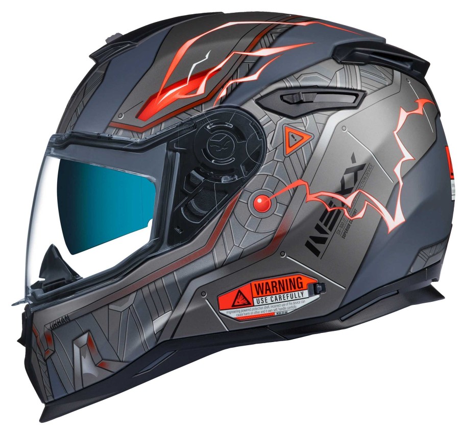 New Casco Integrale Nexx Sx.100 Gigabot Caschi Integrali