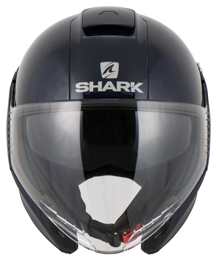 Clearance Shark Citycruiser Dual Blank Blu Caschi Aperti