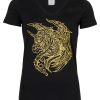 Hot Maglietta Da Donna Con Unicorno T-Shirt E Polo