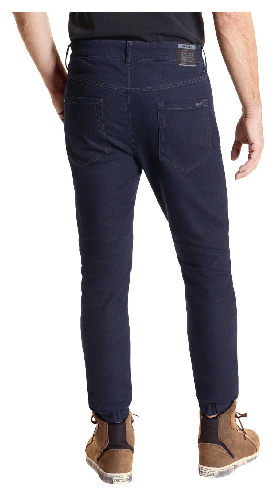 Clearance Moto Da Uomo Vanucci Vut-1 Pantaloni Jeans