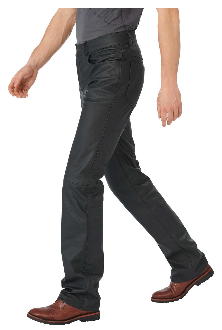 Clearance Jeans In Pelle Fastway Fashion Uomo 201 Pantaloni Di Pelle