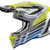 New Airoh Strycker Giallo Sfumato Lucido Caschi Da Cross Ed Enduro