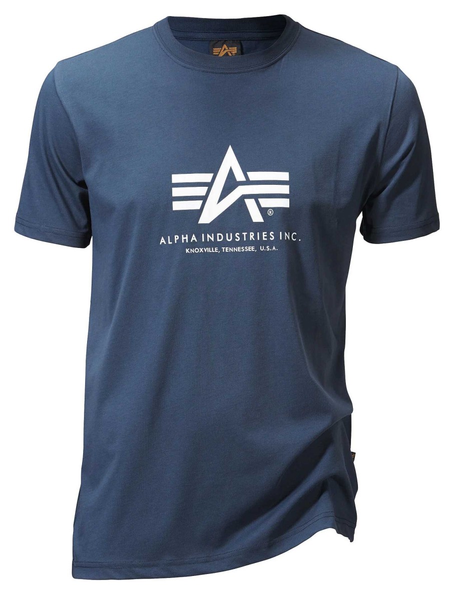 Clearance Maglietta "Basic T" Di Alpha Industries T-Shirt E Polo