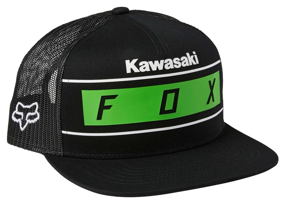 Clearance Cappellino Fox Kawasaki Kawi Stripes Berretti/Cappelli/Bandane