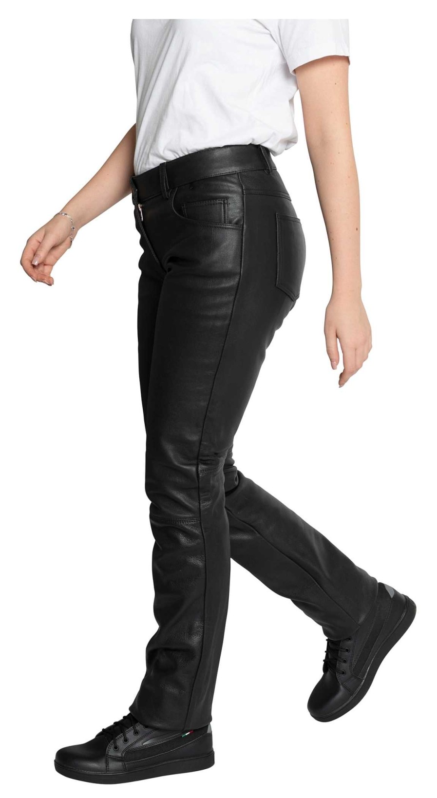 Online Jeans In Pelle Da Donna Fastway City Women 211 Pantaloni Di Pelle