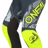 New Pantaloni Mx Mimetici O'Neal Element Abbigliamento Enduro/Cross